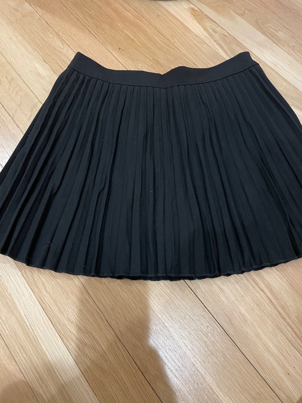 Zara Classic Black Pleated Mini Skirt - Women